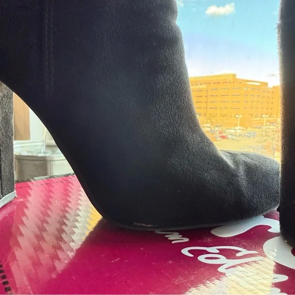 Sam Edelman Black Heeled Boots - Picture 9 of 10